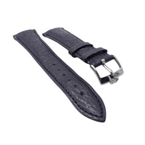 Corum Bracelet cuir avec boucle - Leather strap - 20mm