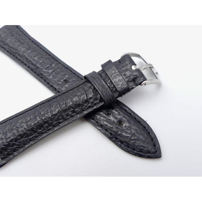Corum Bracelet cuir avec boucle - Leather strap - 20mm