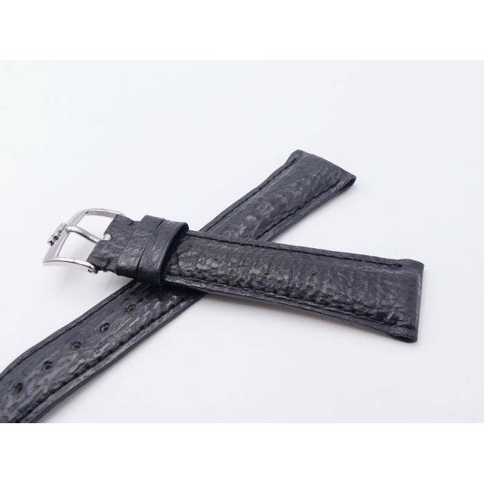 Corum Bracelet cuir avec boucle - Leather strap - 20mm