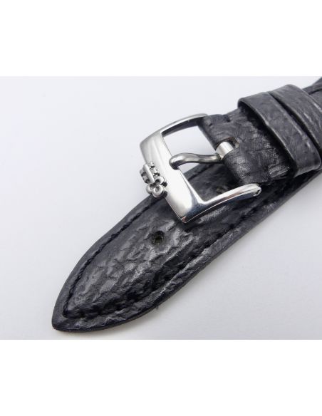 Corum Bracelet cuir avec boucle - Leather strap - 20mm
