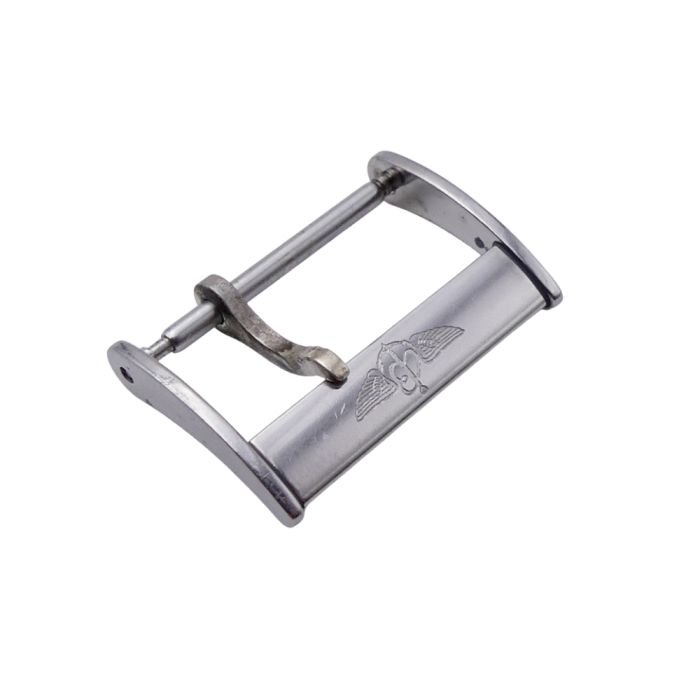 copy ofBreitling boucle acier - steel buckle - 18mm