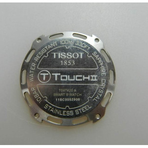 Tissot T Touch fond de boîte