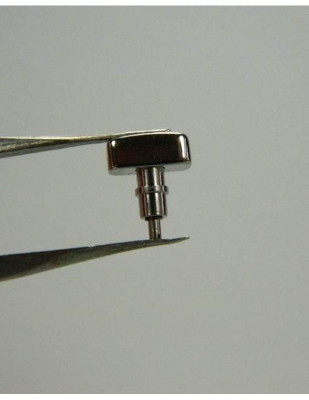 LONGINES poussoir acier