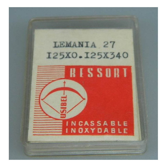 Lemania 27 Ressort