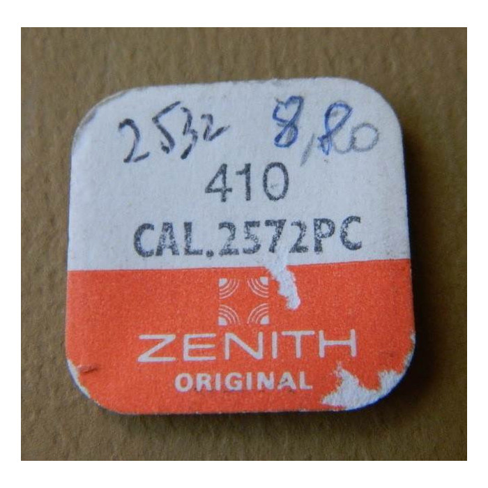 Zenith 2572PC - 410 pignon de remontoir