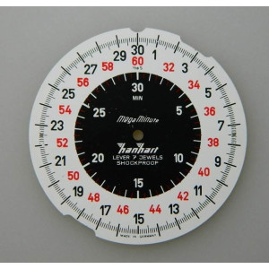 hanhart megaminute cadran