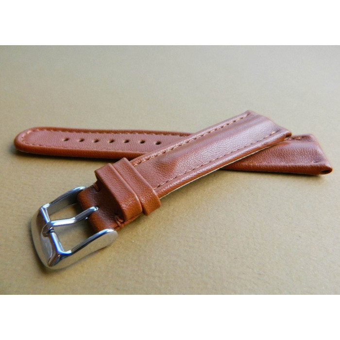 Bracelet cuir marron 20mm