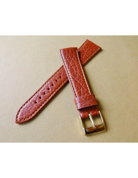 Bracelet cuir marron 20mm