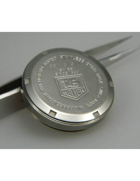 TagHeuer Formula1 fond de boîte