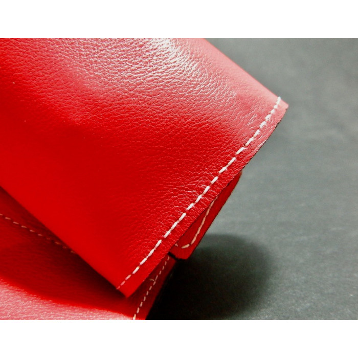 Marmotte Haut de gamme - cuir rouge - 6 montres