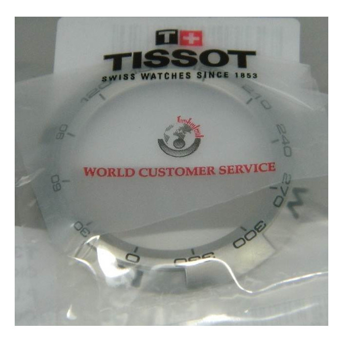 Tissot T touch lunette acier